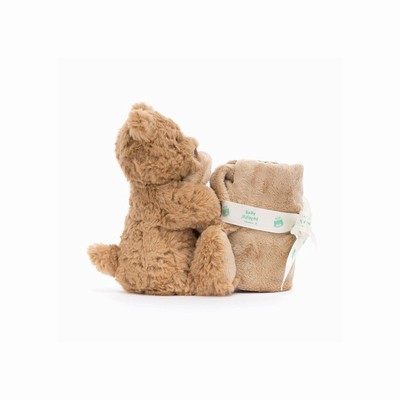 Jellycat Bartholomew Bear Soothers Australia | 742650VLG